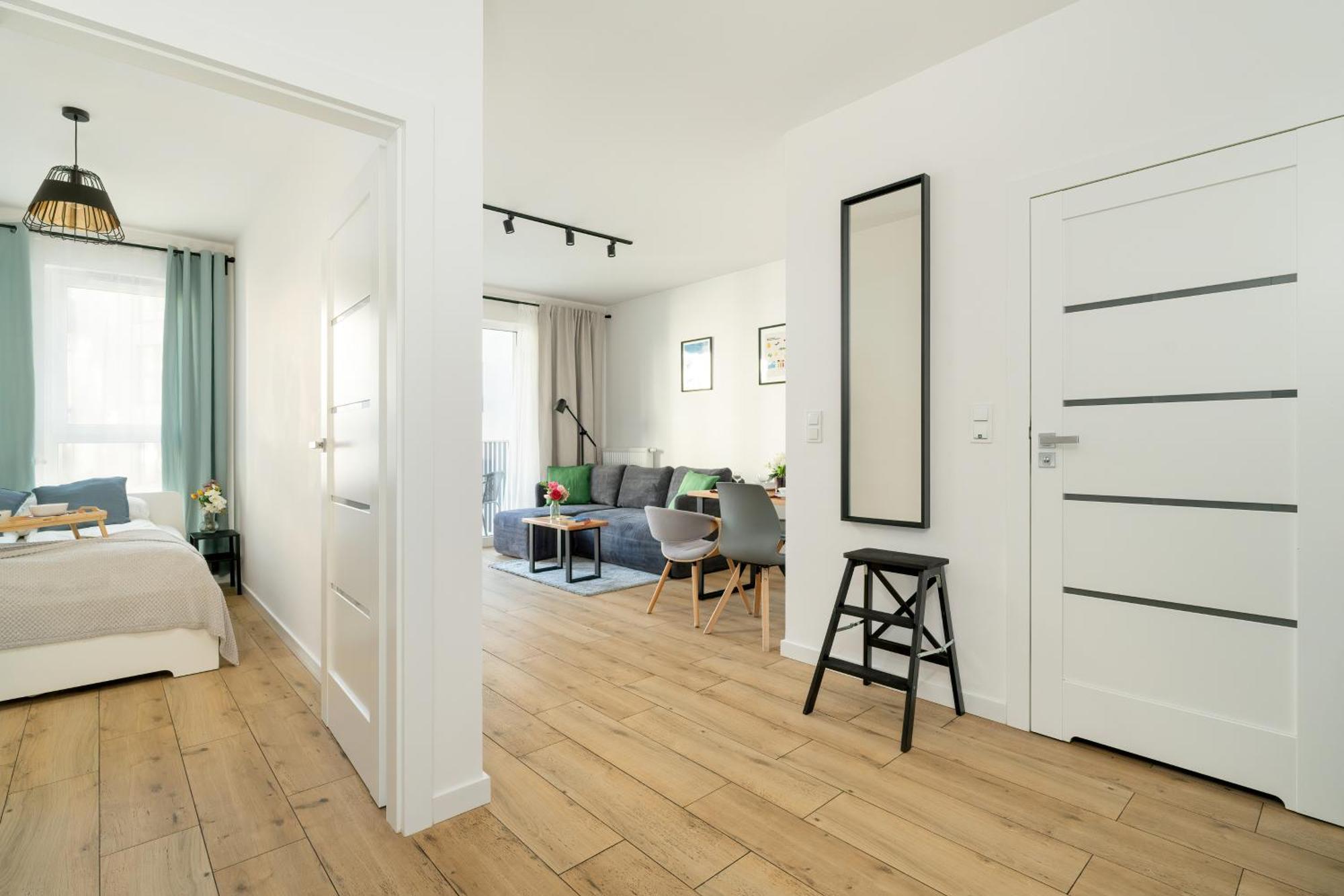 Stylish & Comfy Garbary Apartments With Parking By Noclegi Renters Poznan Ngoại thất bức ảnh