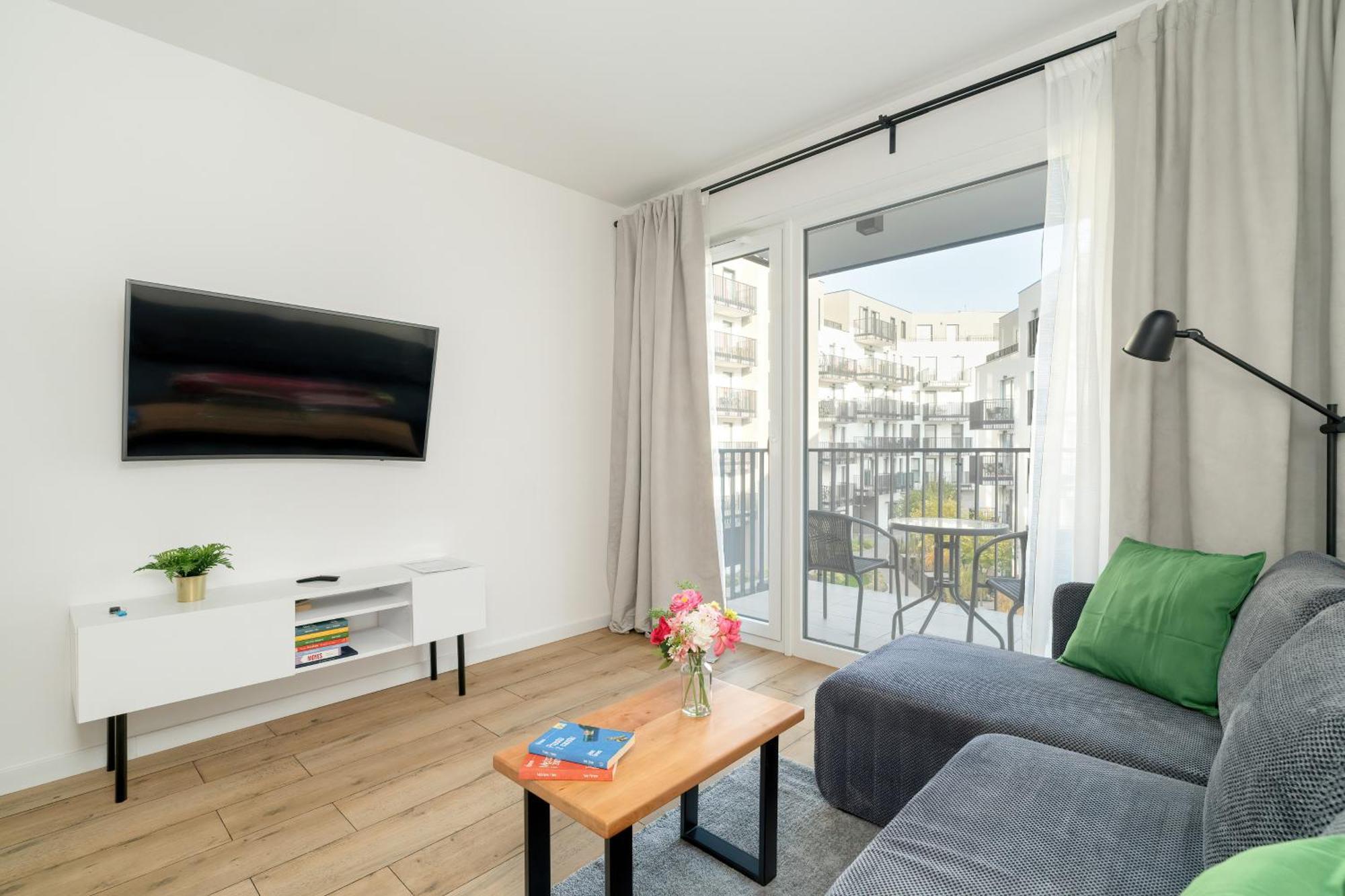 Stylish & Comfy Garbary Apartments With Parking By Noclegi Renters Poznan Ngoại thất bức ảnh